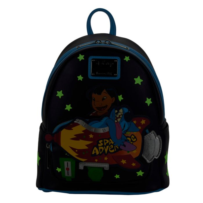 DISNEY - Stitch Space Adventure - Sac à dos LoungeFly '27x20x8cm' – Image 2