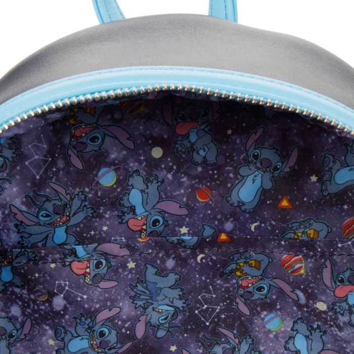 DISNEY - Stitch Space Adventure - Sac à dos LoungeFly '27x20x8cm' – Image 5