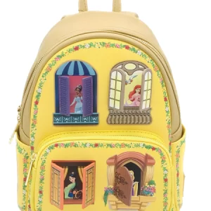 DISNEY PRINCESS - Fenêtre Chateau Mini Sac à Dos LoungeFly 'Exclusif'