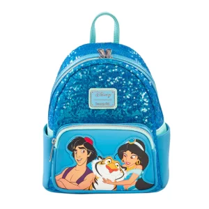 DISNEY - Aladdin et Jasmine - Mini Sac à dos LoungeFly