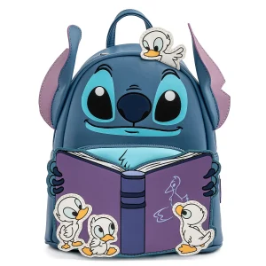 Loungefly Disney Stitch Story Time Duckies Mini Sac a Dos Officiel