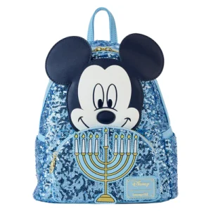 MICKEY - Joyeux Hanukkah Menorah